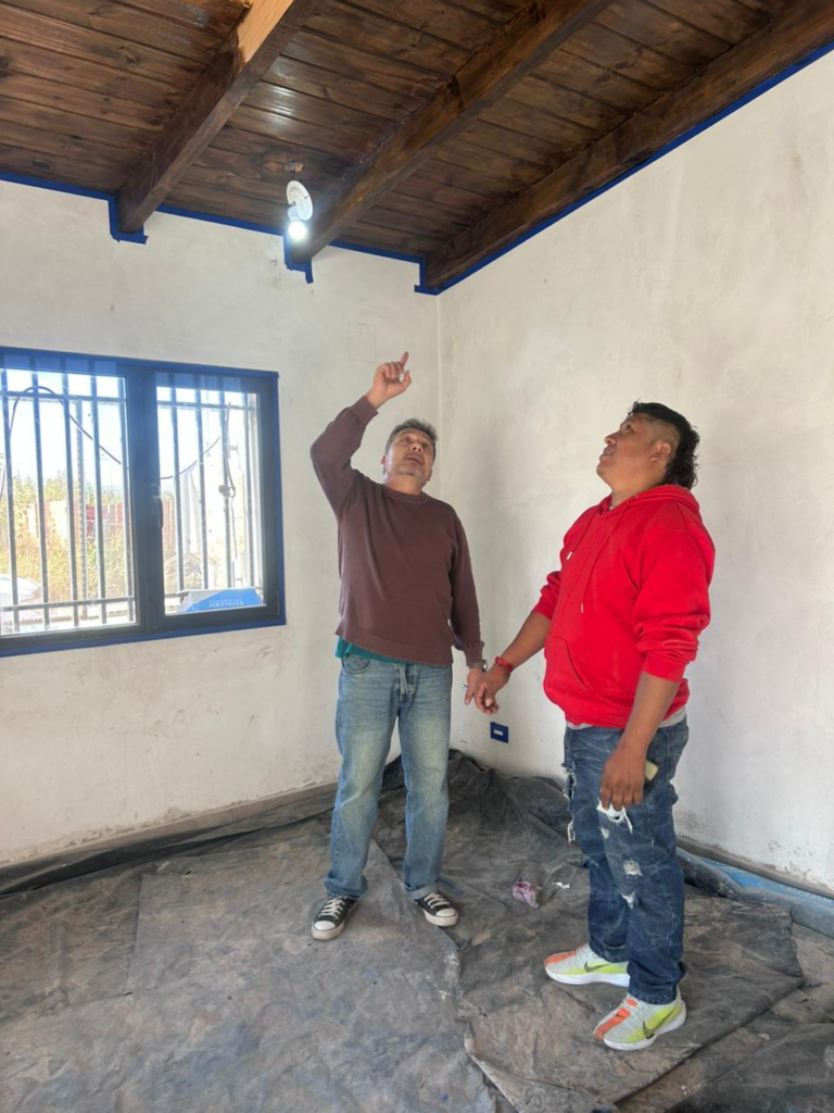 Detalle de obra residencial ejecutada por Soluciones Civiles en Salta