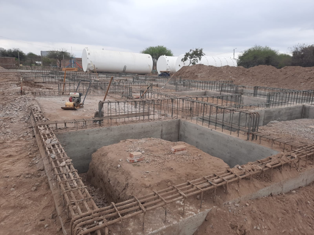 Pavimentación con hormigón en Avda. San Martín, Embarcación, Salta